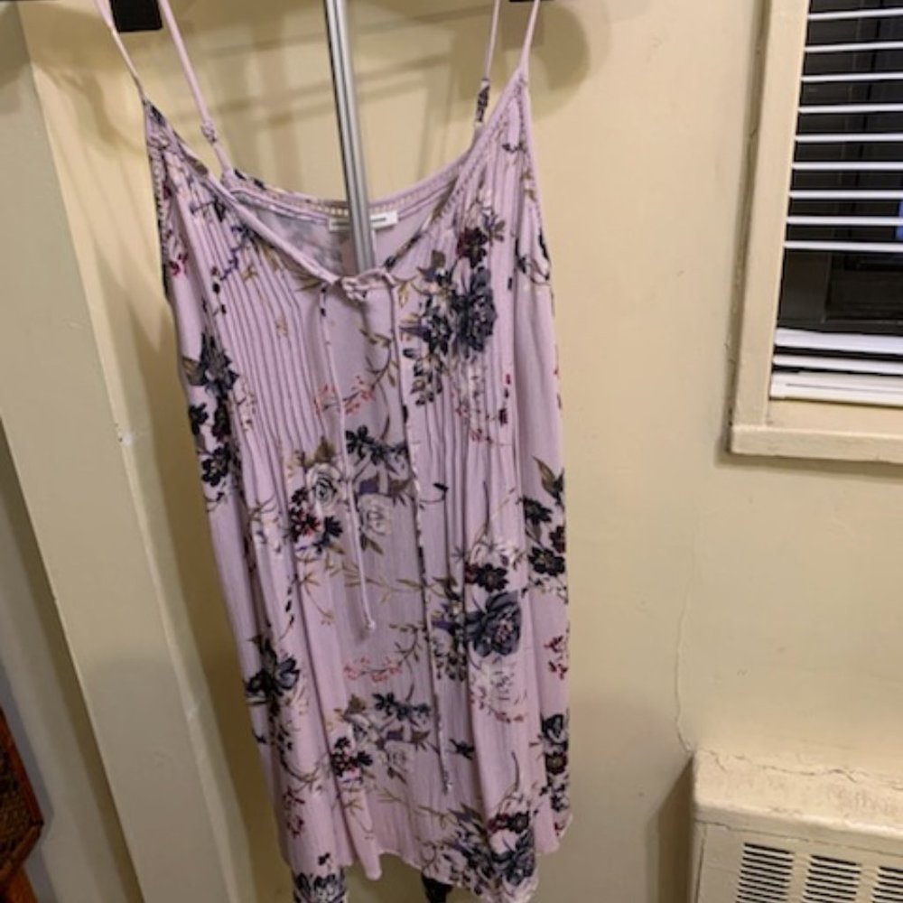 American Eagle Outfitters lavender  spaghetti strap long top